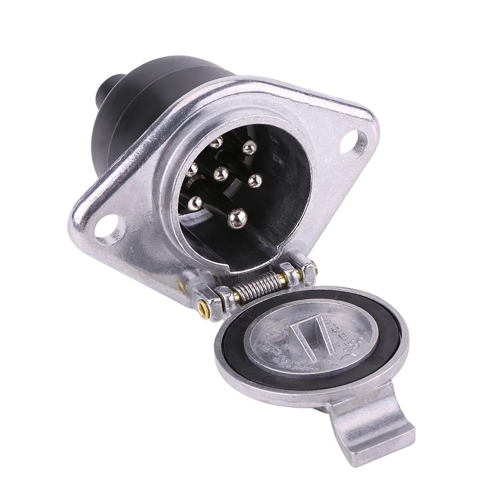 1 шт. 7 контактный штекер прицепа полюсный проводной соединитель Адаптер Гнездо