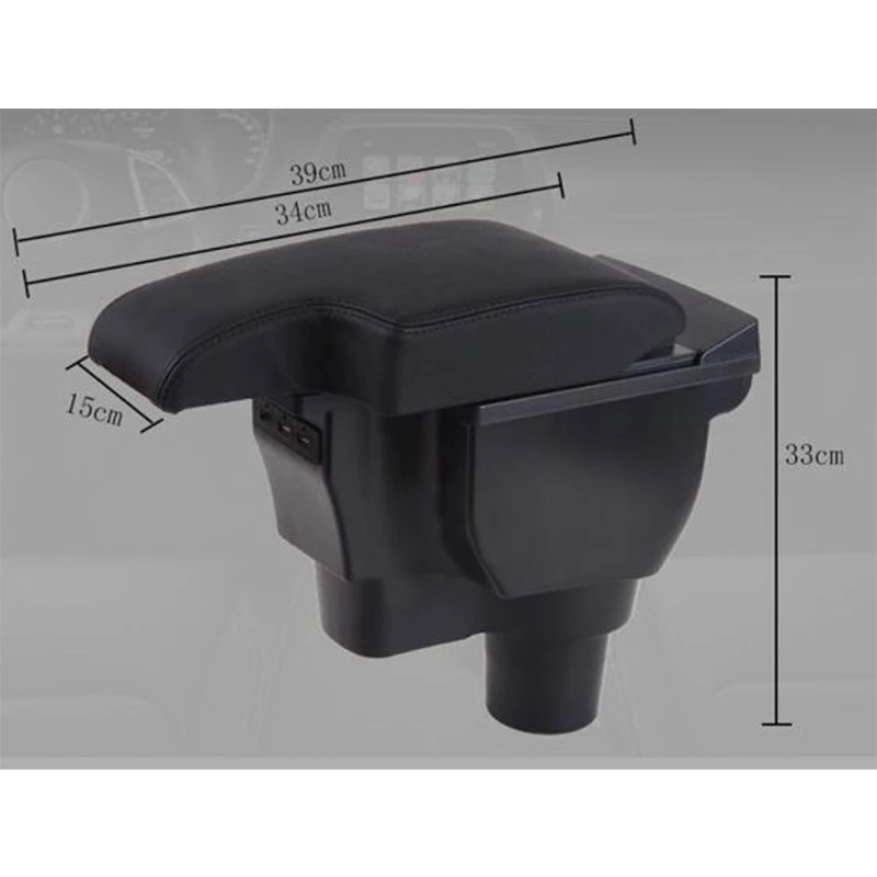 Подлокотник для KIA Rio 4 X Line центральный контейнер хранения аксессуары стайлинга