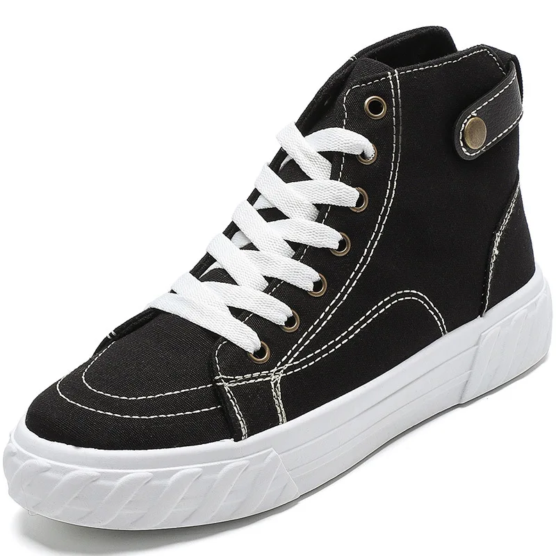 2019 г. Новая Осенняя парусиновая обувь женская трендовая Спортивная повседневная