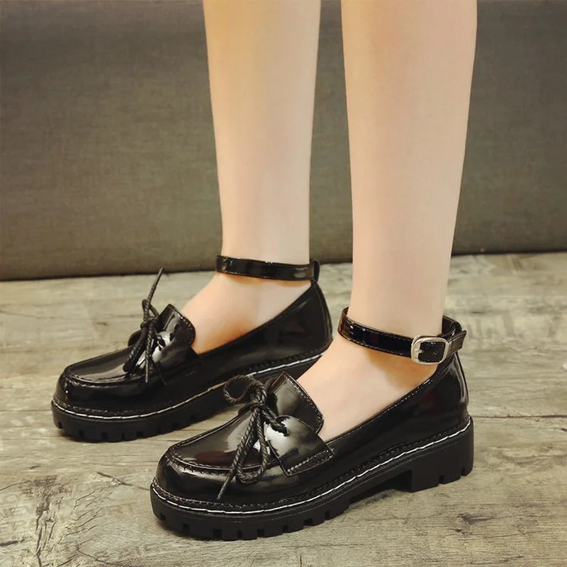 XJRHXJR японская женская обувь в стиле &quotЛолита&quot для колледжа девочек