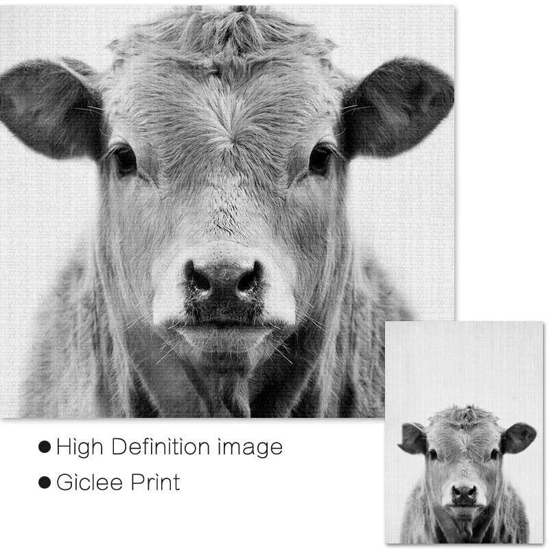 Декор для фермерского дома корова ягненок утка свинья животные рисунок на стену