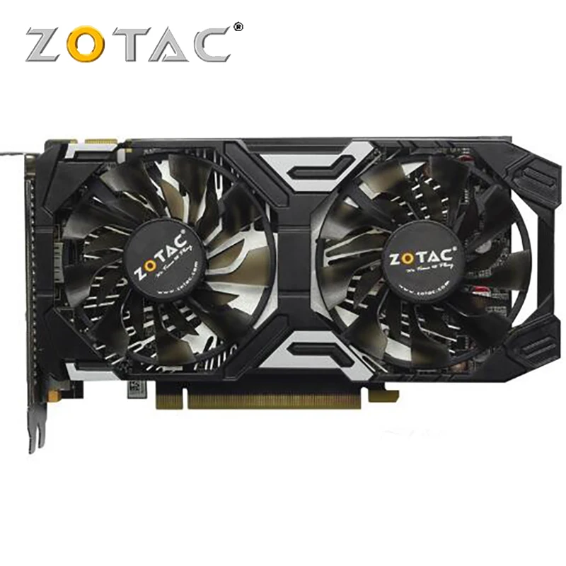 Оригинальная видеокарта ZOTAC GTX 950 2 Гб 128 бит GDDR5 графические карты GPU для NVIDIA GeForce