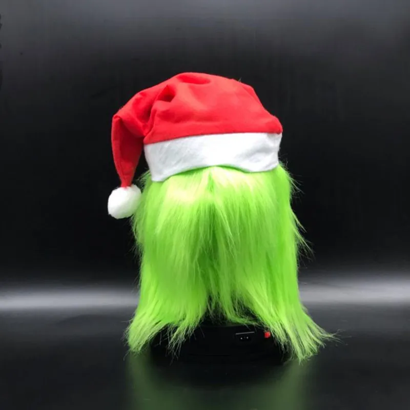 

Movie Grinch Christmas Cosplay Latex Mask Full Head Unisex Funny Carnival Costume Masks Halloween Party Props
