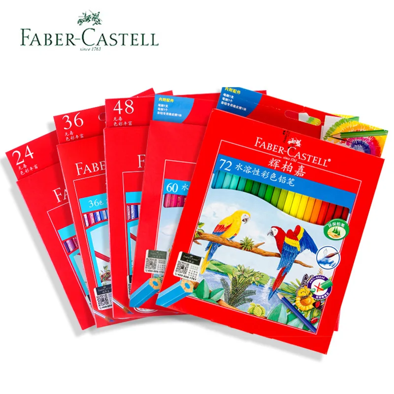 72 цветных карандаша Faber Castell профессиональная Акварельная краска для рисования и