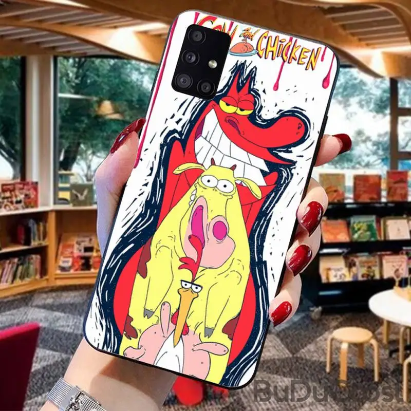

Cow and Chicken Phone Case For For Samsung Galaxy A10 A20 A30 A40 A50 70 A10S 20S A2 Core C8 A30S A50S A31