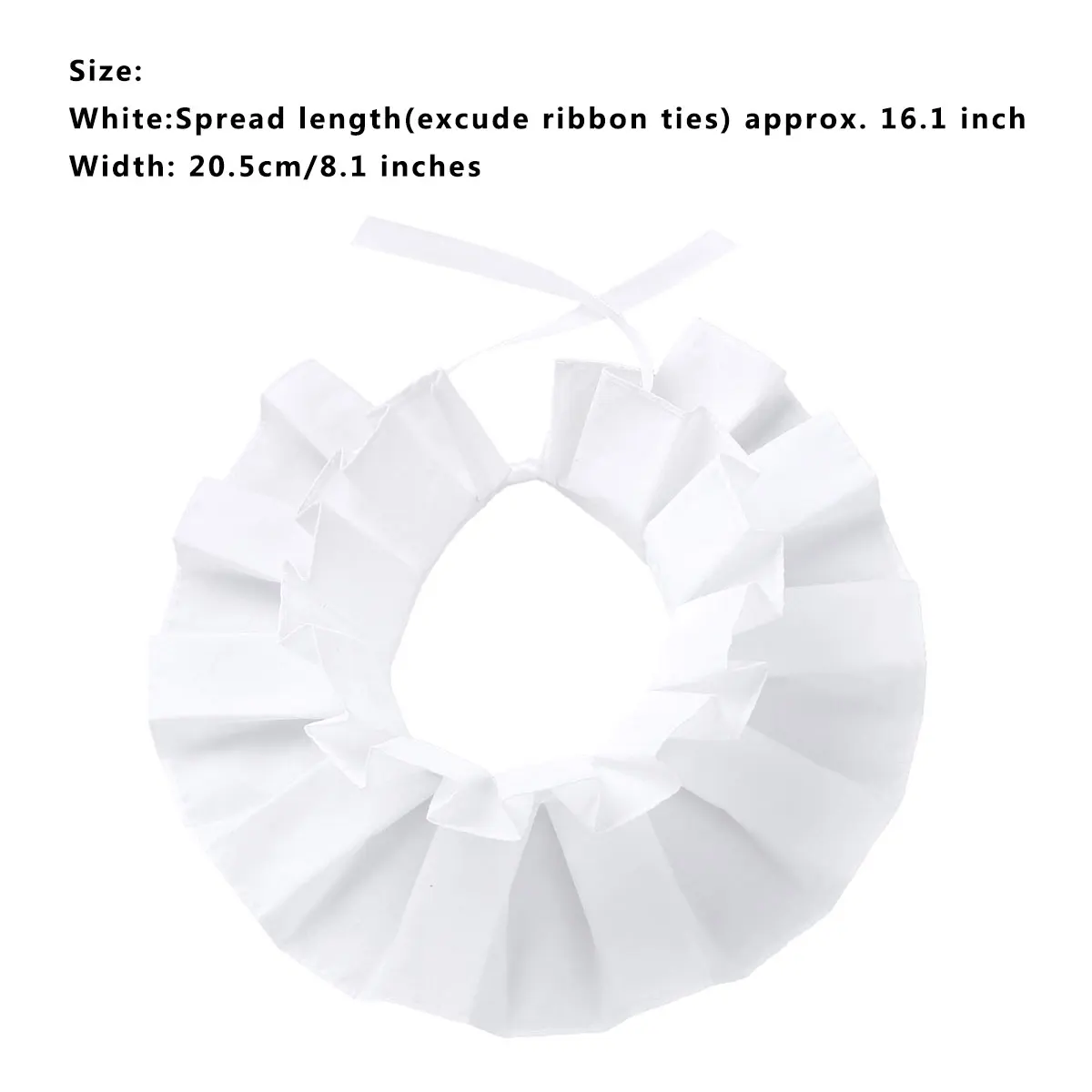 Винтажная одежда в стиле стимпанк Женский Декоративный Воротник с оборками для