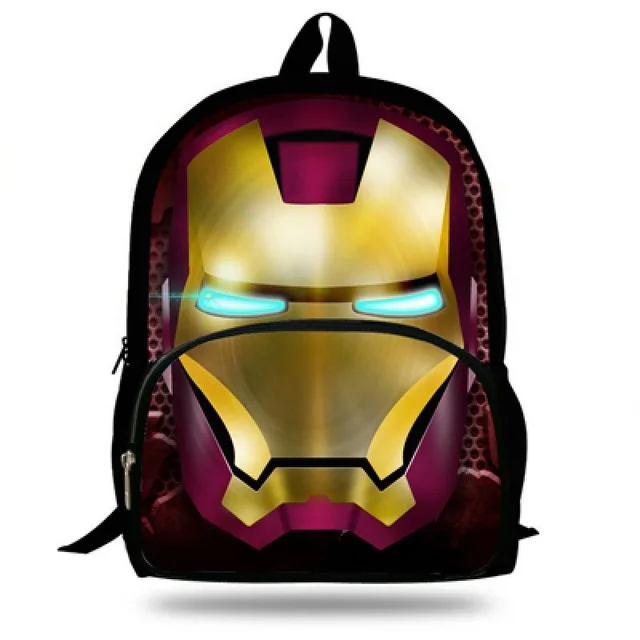 Школьный рюкзак с 3D-принтом Железный человек | Багаж и сумки