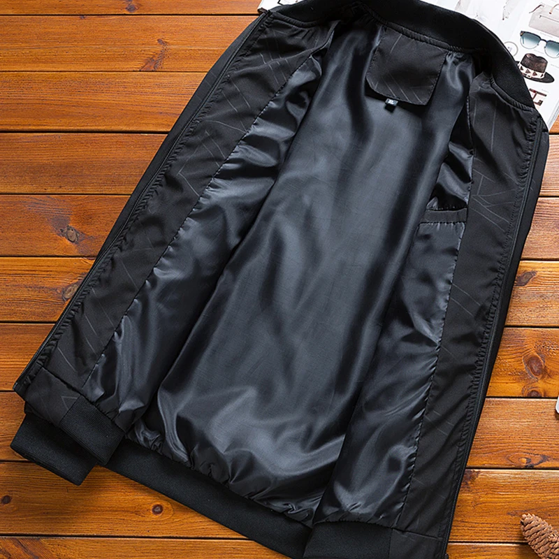 

CHAIFENKO Fashion Men Bomber Jacket Casual Thin Slim Baseball Jackets Men Streetwear Hip Hop Windbreaker Zipper Jacket Coat Male