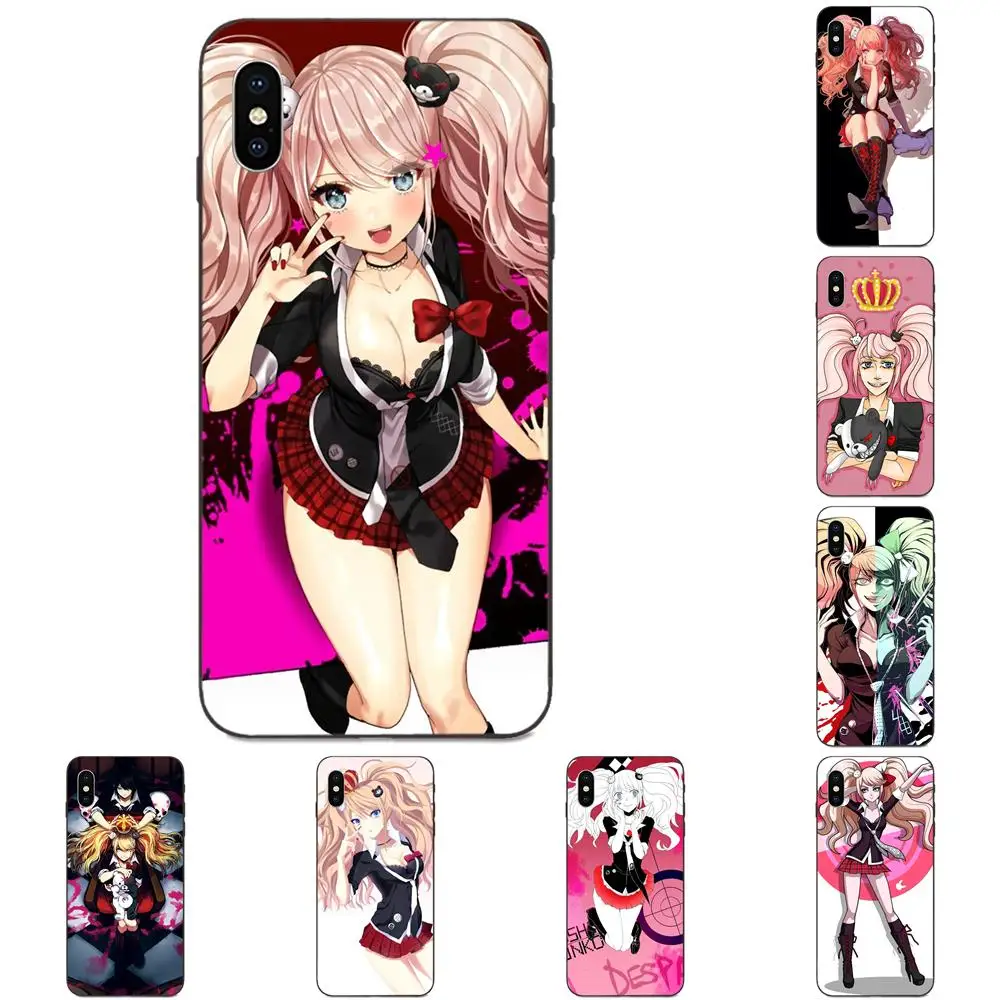 Мобильный телефон Danganronpa Zero Junko мягкий аниме для Apple iPhone 4 6 6S 7 8 11 Plus X XS Max XR