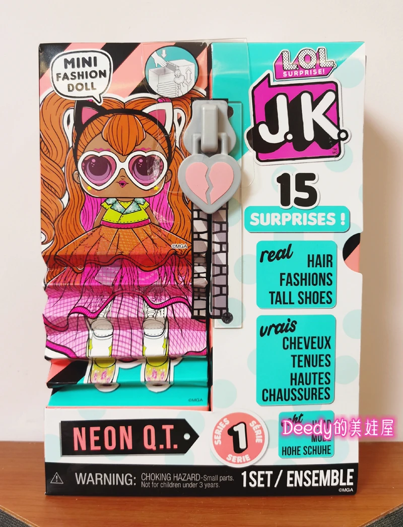 

Lol Surprise Dolls Omg JK Series Mini Fashion High Heels Surprise Doll