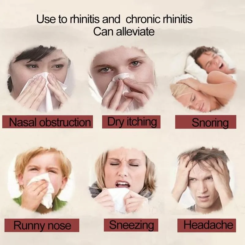 

20g Rhinitis Cream Sinusitis Nasal Congestion Ointment Congestion Nasal Sneezing Treatment Nose Effective of Rhinitis Runny S7S2