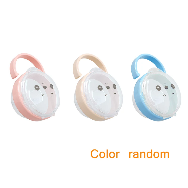 Детские соски ящик для сосок портативный ребенок путешествия чехол мультфильм