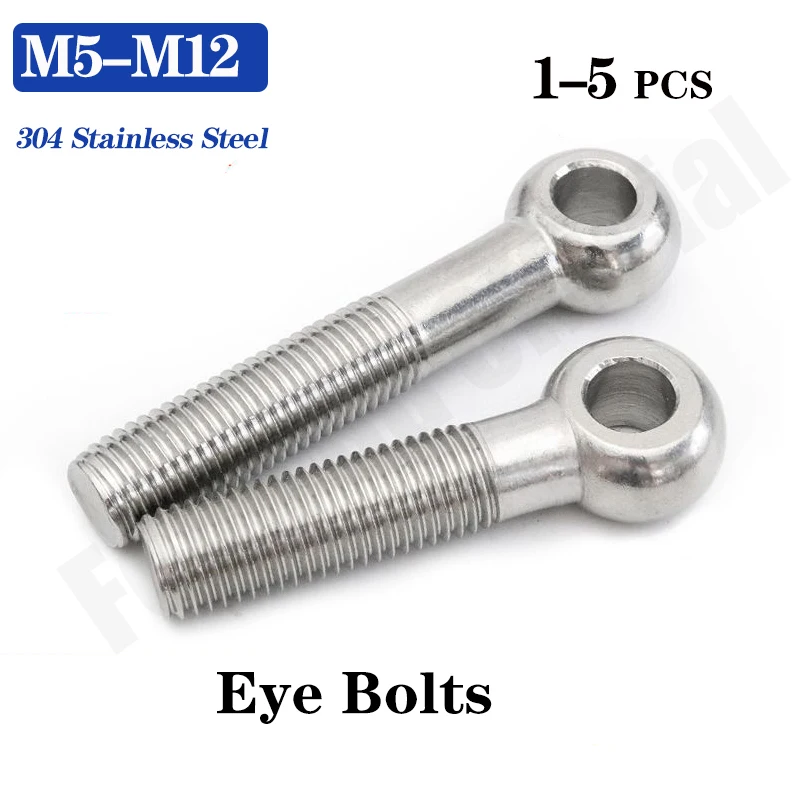 GB798 [M5 M6 M8 M10 M12 M14 M16] 304 нержавеющая сталь болт для глаз шарнирный анкерный