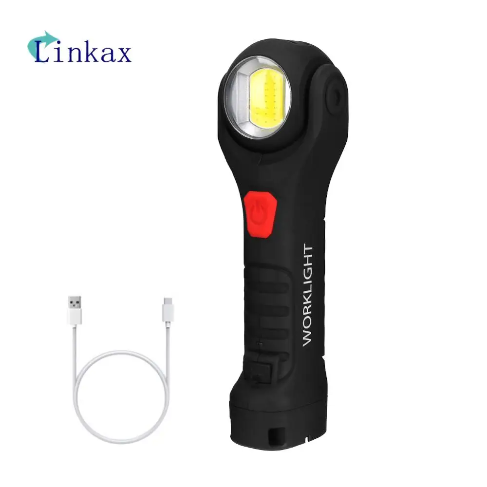 Светодиодный светильник-вспышка COB рабочий светильник вращающийся на 360 градусов