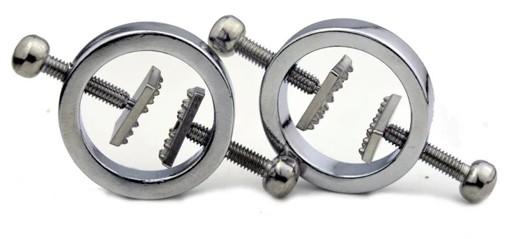 Металлическая секс игрушка для кормления грудью 2 шт. зажим груди из нержавеющей