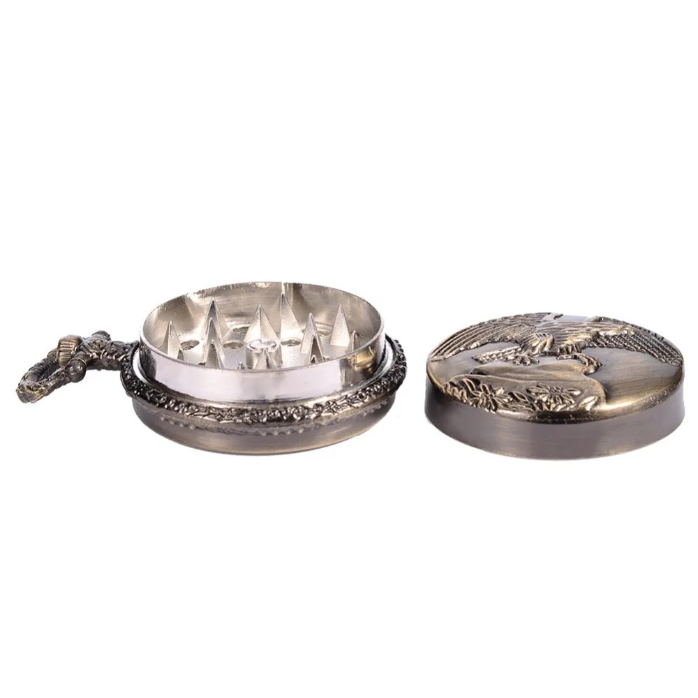 Металлический курильщик карманные часы с изображением животных дымовая машина