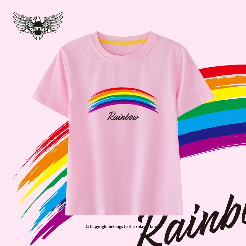 Одежда для мальчиков и девочек детские футболки с коротким рукавом мультяшным