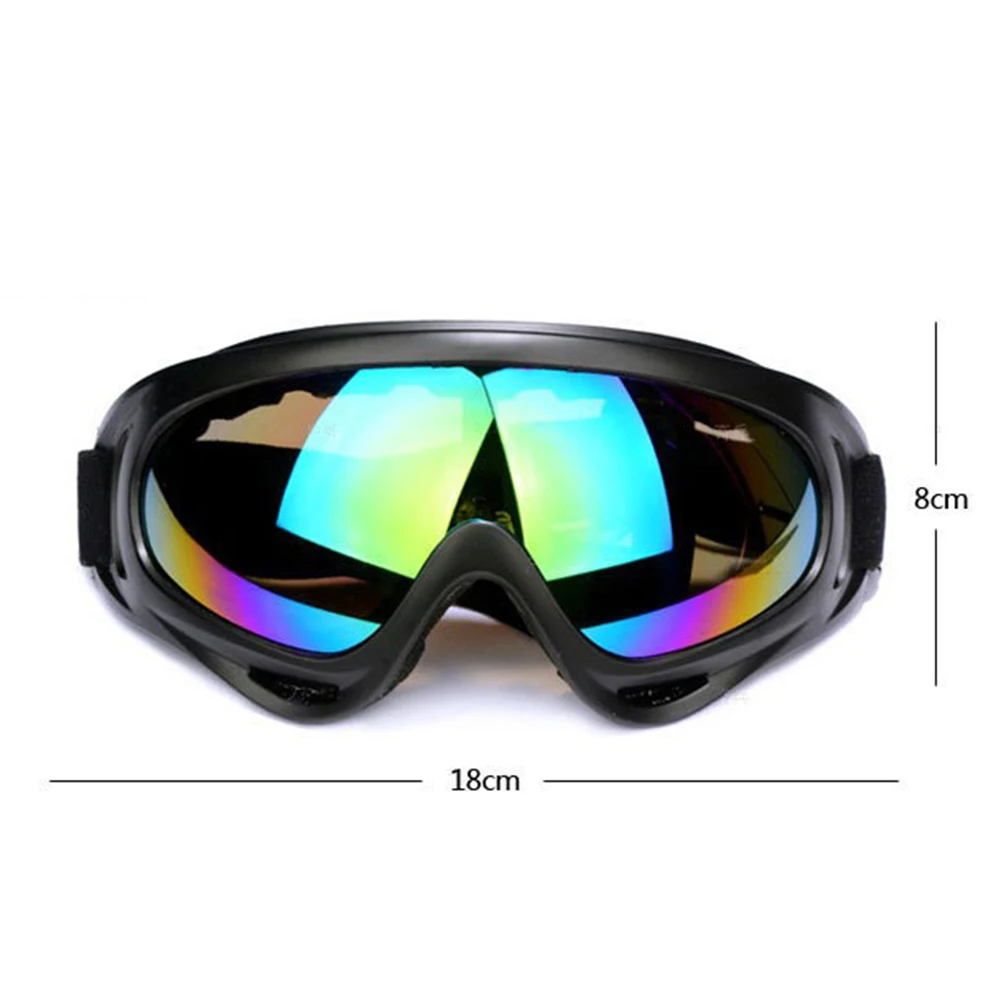 

2Pcs Winter Outdoor Ski Snowboard Motorcycle Windproof Glasses Goggles Eyewear