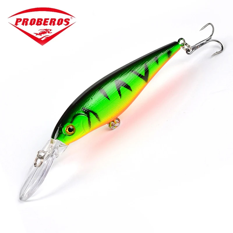 

1PC Minnow Fishing Lures Hard Bait 11.5cm 10.5g Jig wobbler Bass Pike Lure Plastic Artificial Baits for Fishing Tackle Crankbait