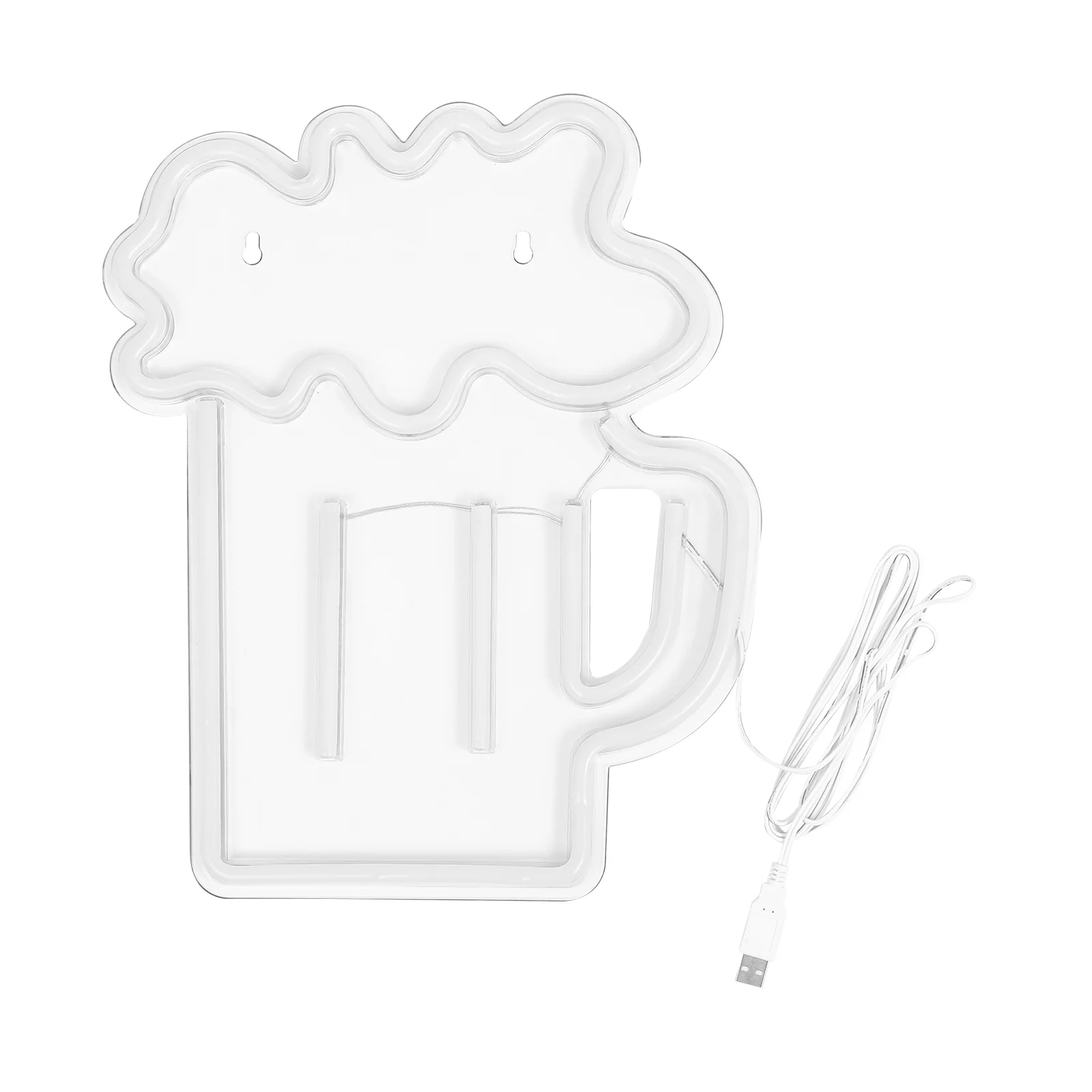 

Beer Shape Neon Sign Lamp USB Power Supply LED Light Creative Lamp Adornment