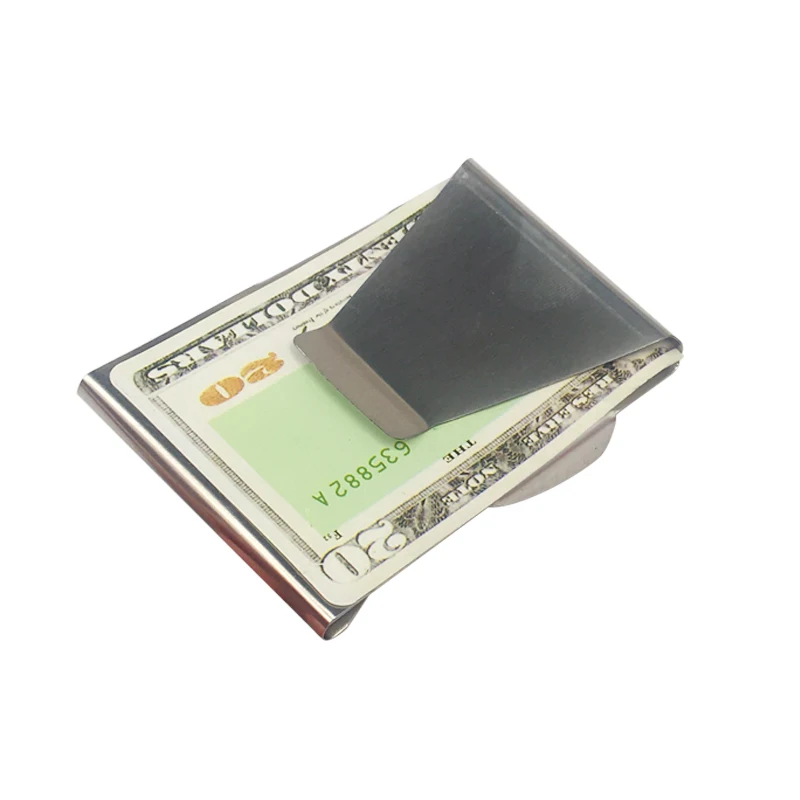 1 шт. металлический зажим для денег из нержавеющей стали | Багаж и сумки