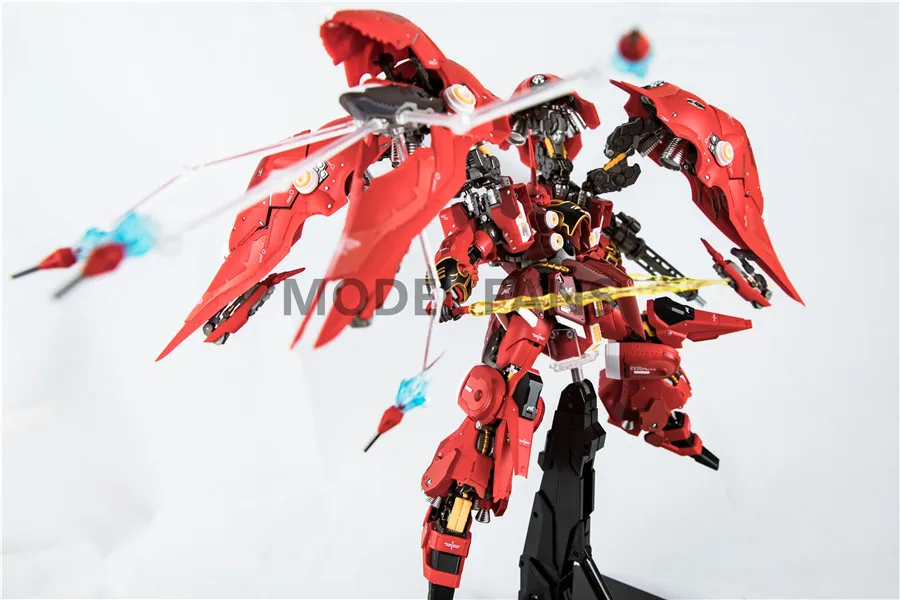 Модели вентиляторов AnaheimFactoryModels MB metalbuild 1/100 кшатриев красная версия аниме Gundam Unicorn фигурку робот игрушка