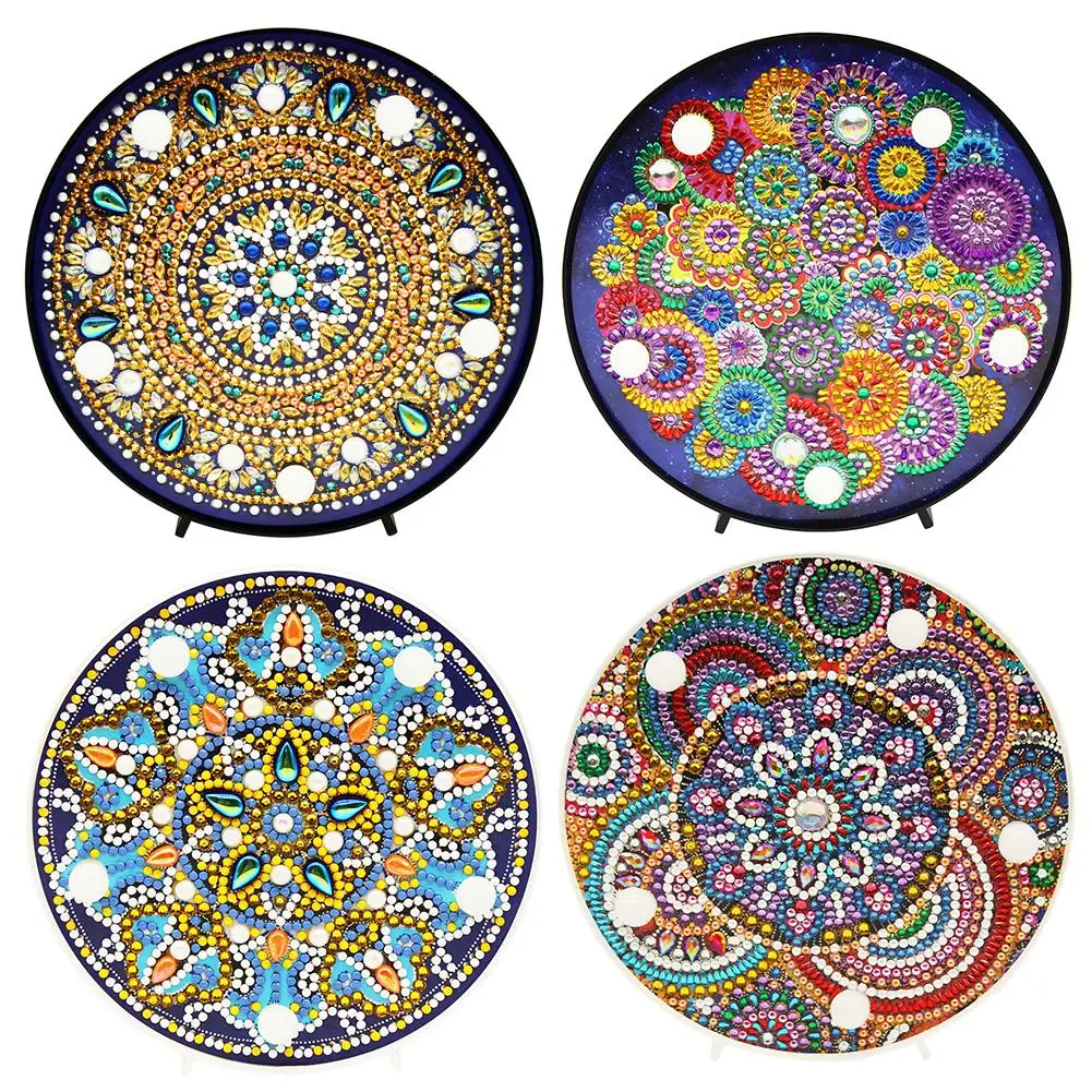 Новейший набор для рукоделия алмазная живопись светодиодная Ночная лампа полная