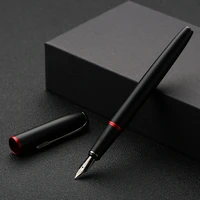 picasso pimio black metal fountain pen titanium black mbent nib 0 61 0mm matte barrel gift box excellent business office set
