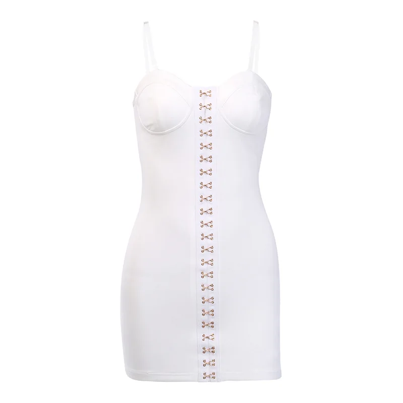 Vestidos Mujer Limited Polyester Spandex Plus Size Vestido De Festa Tight-fitting Chest Dress 2019 New Sexy Halter Strap Woman | Женская