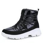 Ботинки женские Зимние непромокаемые, на молнии, с нескользящей подошвой, 2020