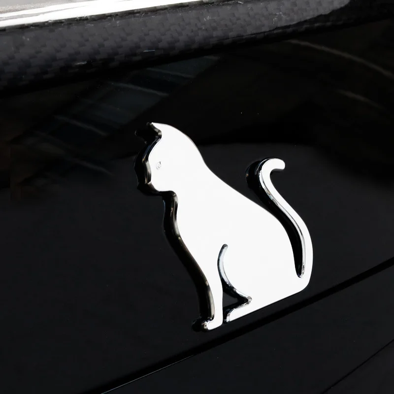 

3D Metal Lovely Pet Cat Car Sticker Emblem Car Motorcycle DIY Decoration Badge