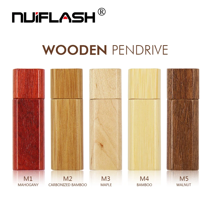 

High speed USB 2.0 Wooden bamboo USB flash drive pen driver wood pendrive 64GB 8GB 16GB 32GB USB creativo