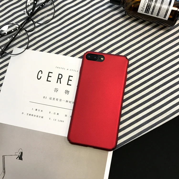 Simple All-inclusive Matte Solid Color Hard Phone Case for Iphone 8 iphone 6 6s 7 Lus X Xr Xs Max Cover Whosale | Мобильные телефоны