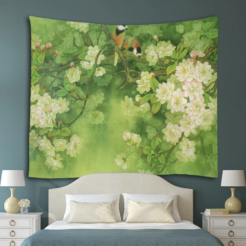 Индийский гобелен 3 размера настенные гобелены богемный домашний декор пляжное