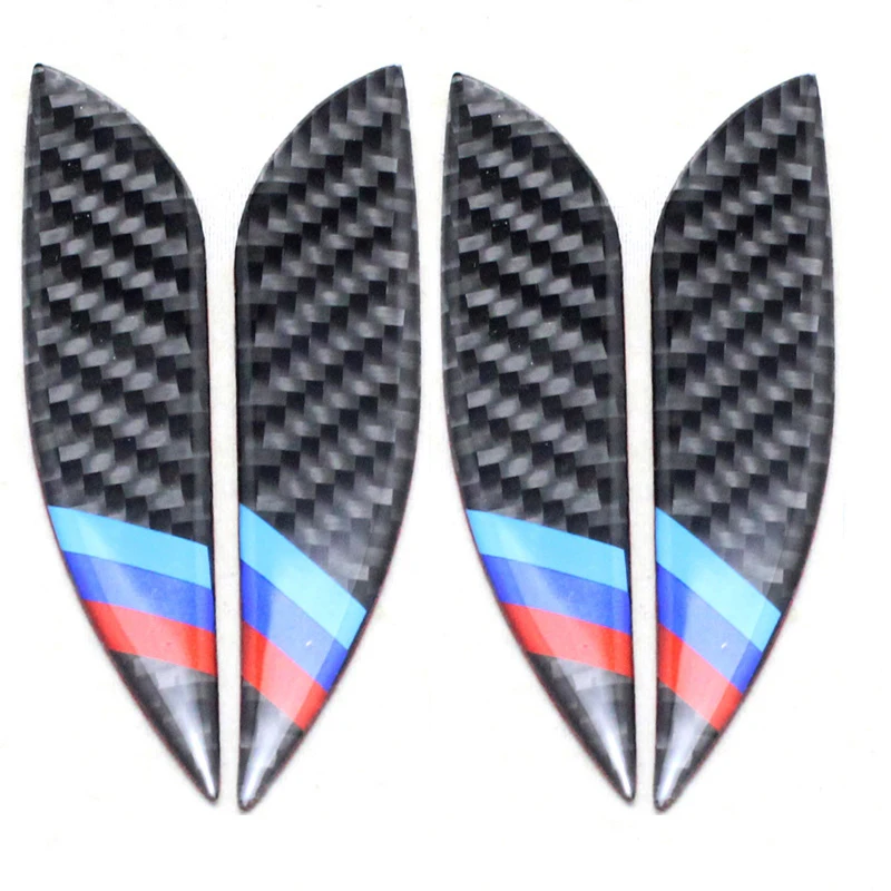 For BMW 3 4 Series 3GT F30 F31 F32 F34 Carbon Fiber Car Interior Door Handle Cover Trim Bowl Stickers Styling accessorY | Автомобили и