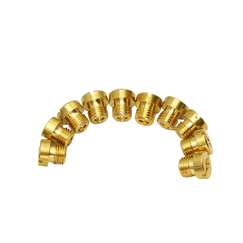 Alconstar 10PCS карбюратор Основной комплект струи M6 6 мм резьба для Dellorto PHBH PHBL FRD PHF VHB VHSH