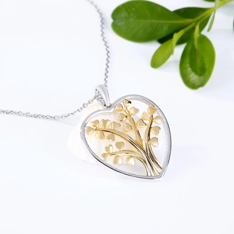 

Women's fashion exquisite tree of life luxury bridal necklace pendant wedding jewelry jewelry party holiday gifts wholesale
