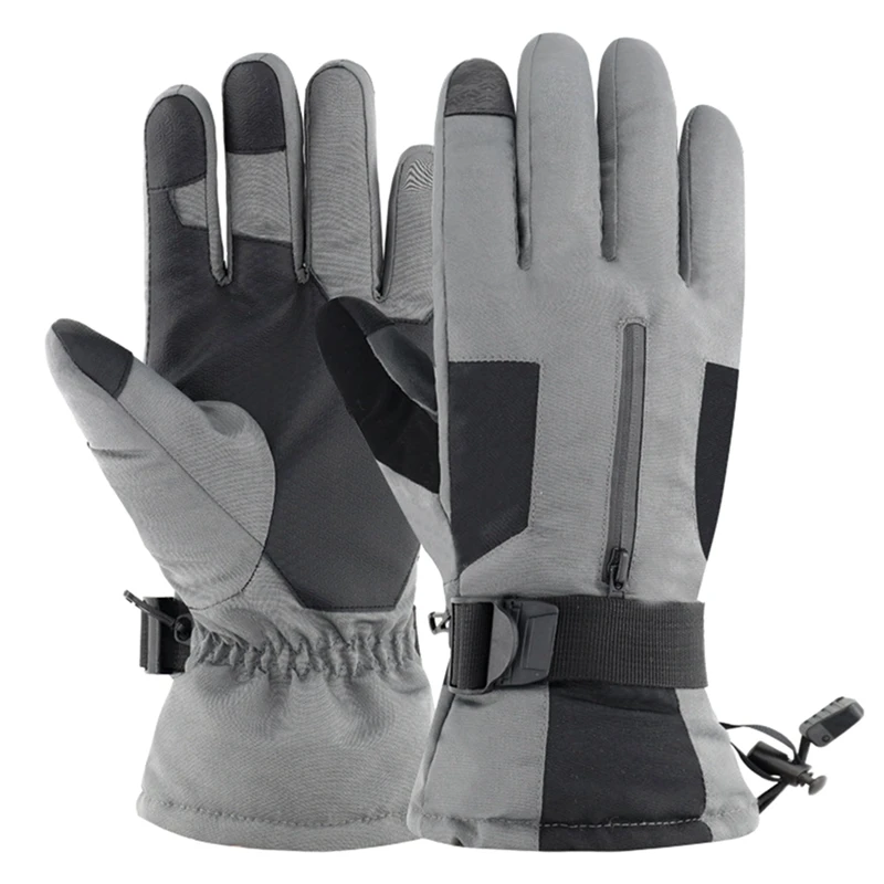 

Ski Gloves Waterproof Gloves with Touchsn Function Snowboard Thermal Gloves Warm Snowmobile Snow Gloves Men Women
