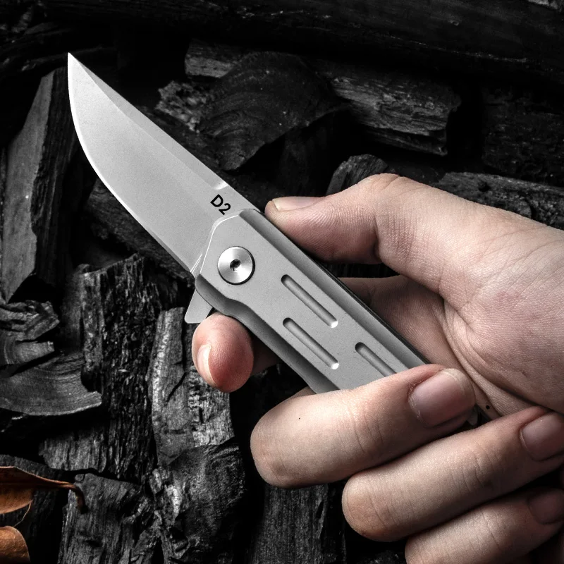 Портативный складной нож высокой твердости для самообороны | Инструменты