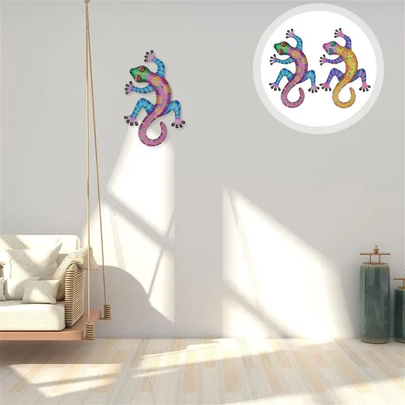 

2pcs Iron Hanging Decor Hanging Adornment Decorative Pendant for Garden Park Villa Garden Decoration Jardineria Garten