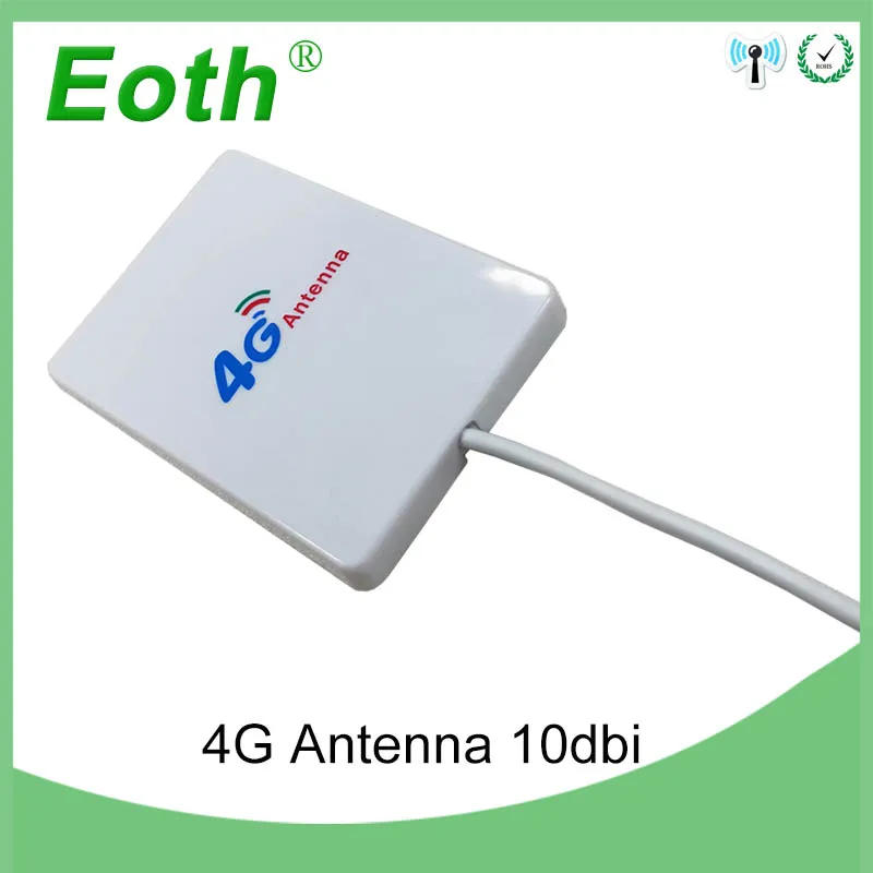 Eoth 20pcs 3G 4G lte antenna 10dbi SMA Male Connector Plug antenne router 21cm ipex 1 SMA female pigtail Extension Cable