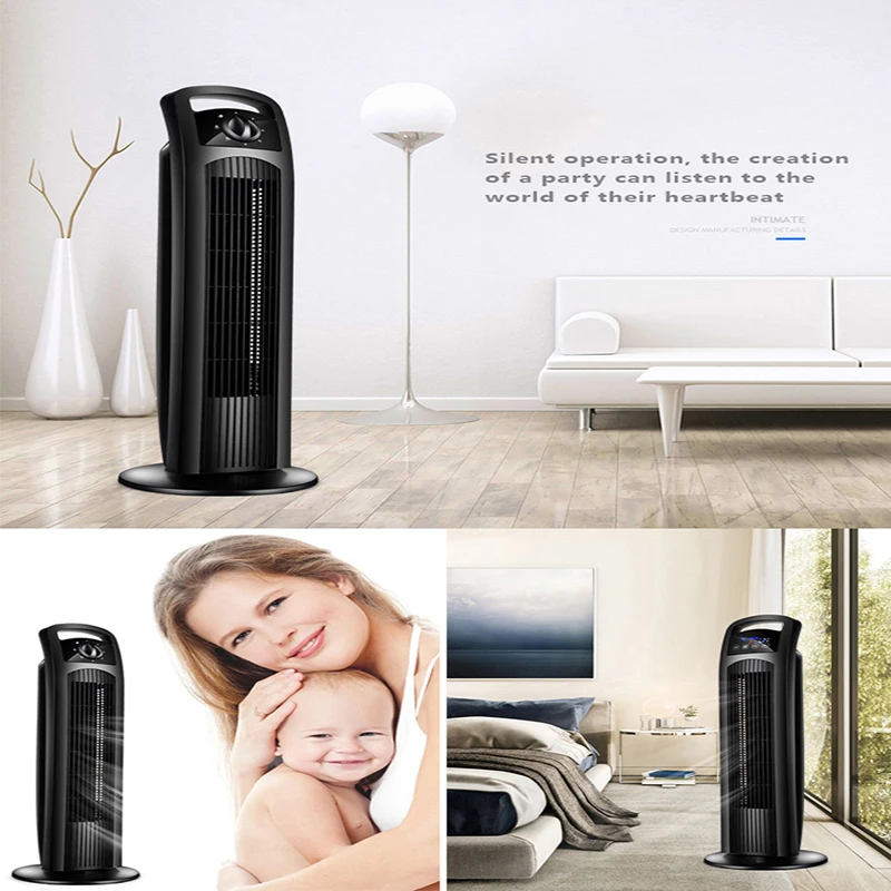 Вентилятор для кондиционера офиса и дома с пультом дистанционного управления