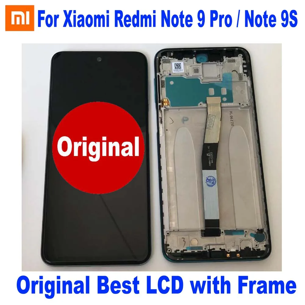 100% Оригинальный Новый Xiaomi Redmi Note 9 Pro 9Pro Max ЖК-дисплей сенсорный экран дигитайзер в