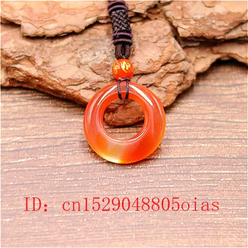 Natural Green Chinese Jade Blessing Button Pendant Agate Necklace Fashion Charm Jewelry Carved Amulet Gifts for Women Men | Украшения и