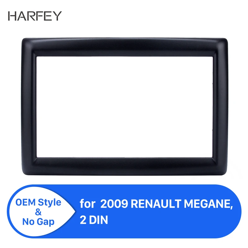 173*98 мм 2 DIN комплекты отделки автомагнитолы рамка для 2009 RENAULT MEGANE Аудио Адаптер