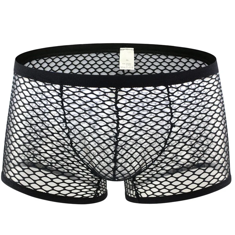 Мужское нижнее белье мужские семейные трусы сексуальные прозрачные сетчатые