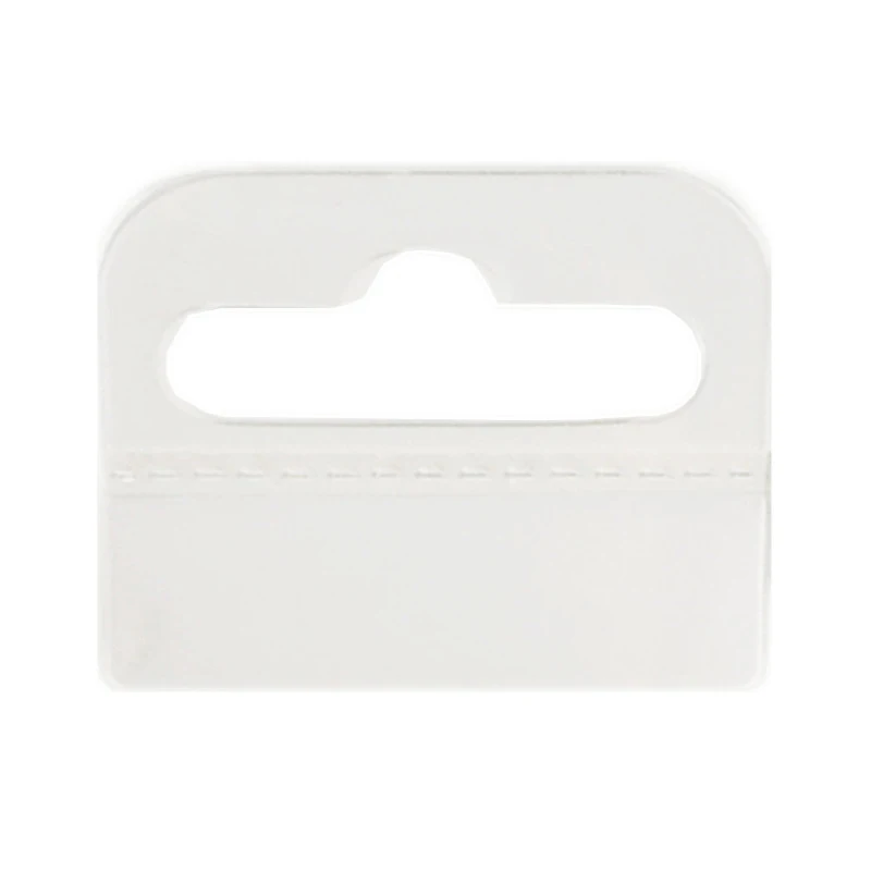 

Hanging Foldable Display Different Styles Header Self Adhesive Hang Tabs Die Cutting PET Hang Tab Display Rack Adhesive Hang Tab