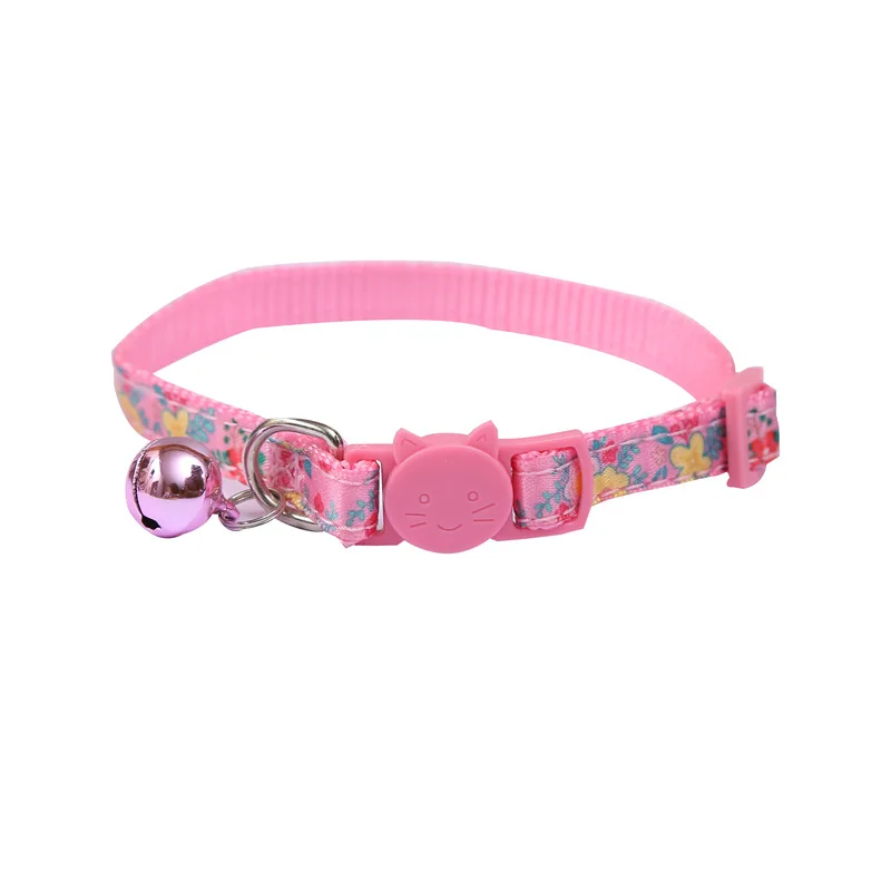 

2021 New Pet Dog Supplies Dog Collar Small Bell Alligator Bone Pet Necklace Accessory Pet Supply Dog Collar For Small Medium Dog