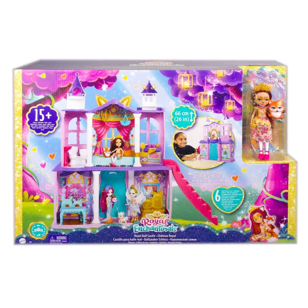 Набор игровой Enchantimals Семья Бал в королевском замке GYJ17 | Игрушки и хобби