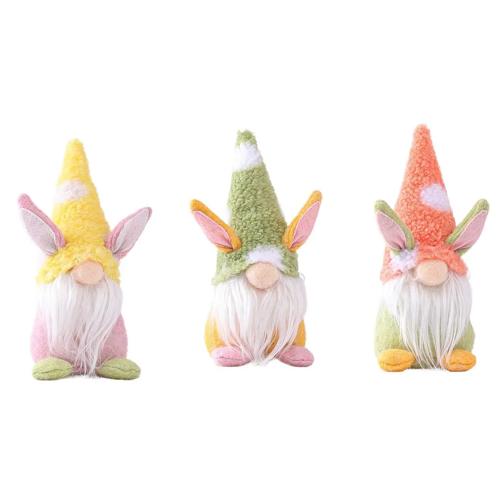 2022 пасхальные украшения для стола Пасхальный кролик гном безликая кукла эльф